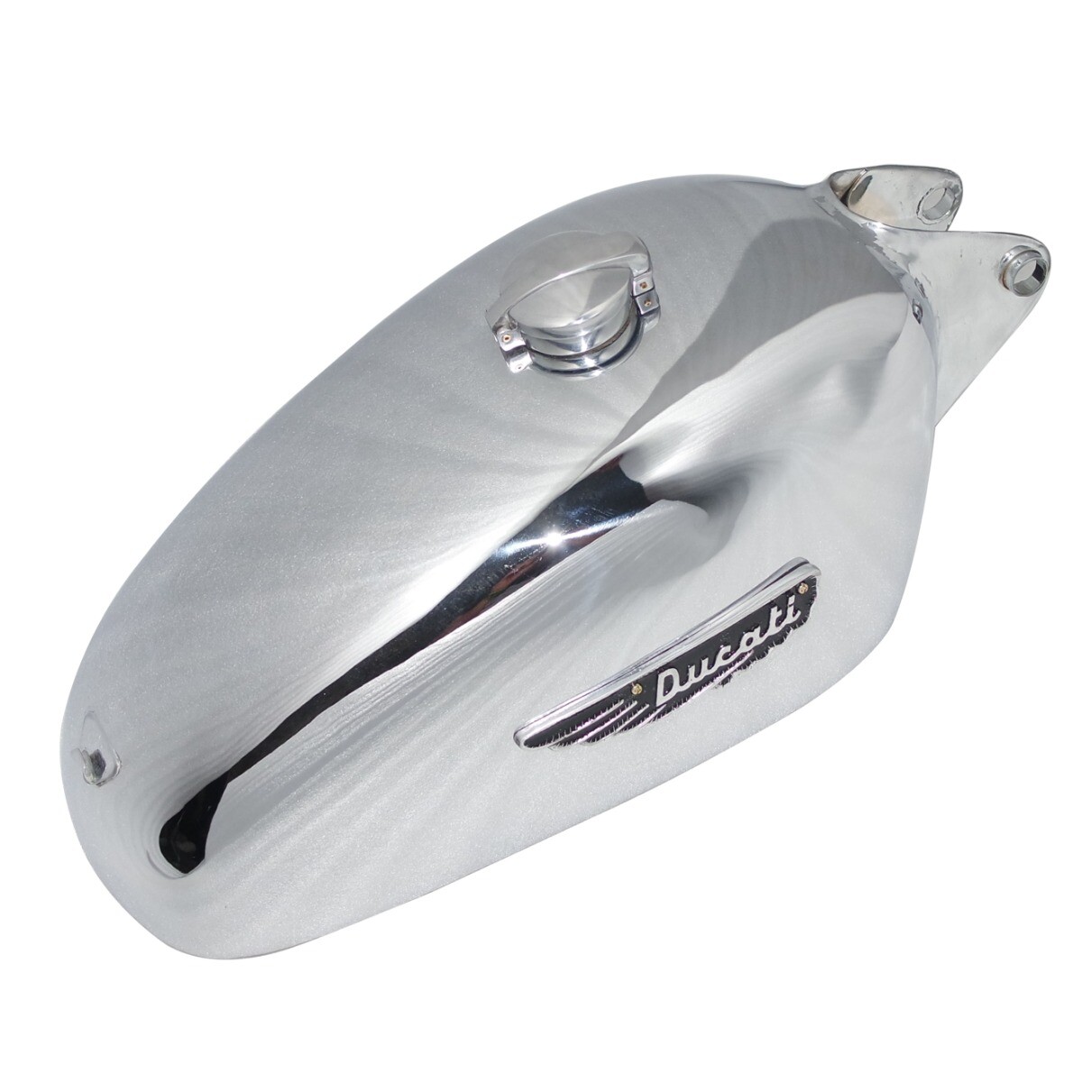 Petrol Fuel Tank Chrome With Monza Cap Fits Ducati 350cc Scrambler