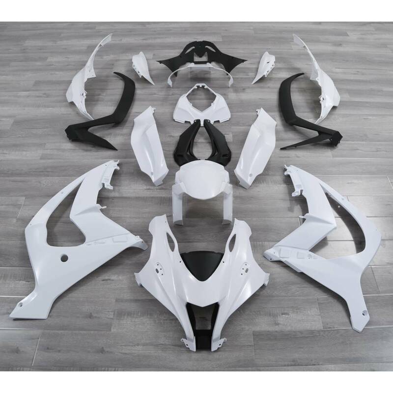 Unpainted White Fairing Bodywork For Kawasaki ZX10R ZX1000 2016-2019 2018 2017 | eBay