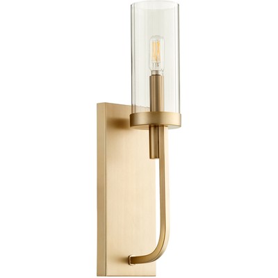 Quorum International 501-1-80 Ladin Wall Sconce Aged Brass