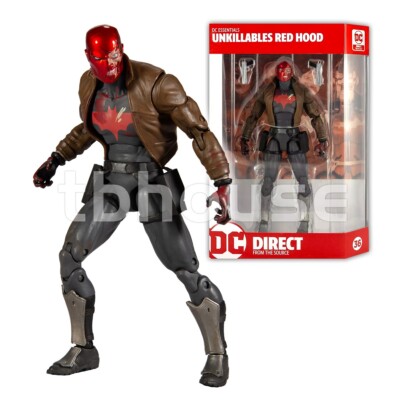 7'' RED HOOD figure UNKILLABLES dceased DC ESSENTIALS zombie DC DIRECT batman #36