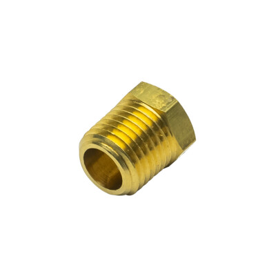 1/4 NPT Male to 1/8-27 NPT Female Reducer for Gauge Sensors Sender Adapter