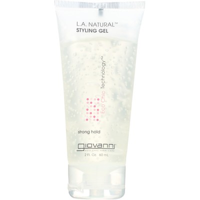 Glovanni L.A. Natural Styling Gel Strong Hold 2 oz 12 Pack Bulk Case