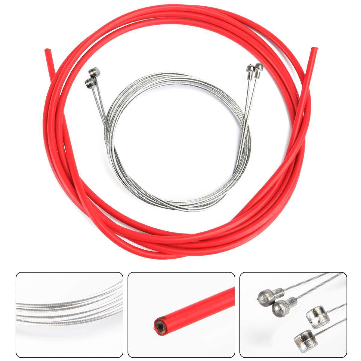 Universal Bicycle Braided Derailleur Shift Brake Cable Set Housing MTB Road Bike