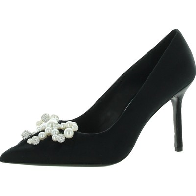 

Женские высокие черные туфли-лодочки Kate Spade New York Elodie 7 Medium (B,M) BHFO 1411, Черный