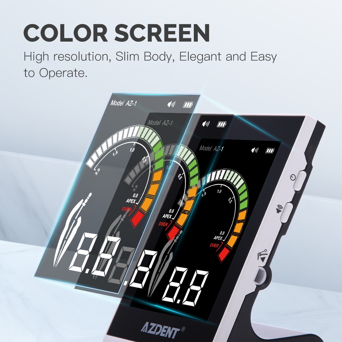 Dental Endodontic Root Endo Apex Locator Canal Finder LCD Display Automatically