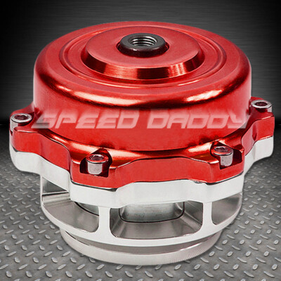 УНИВЕРСАЛЬНАЯ ЗАГОТОВКА АЛЮМИНИЕВАЯ 50 ММ ТУРБО/ИНТЕРКУЛЕР V-BAND ВЫПУСКНОЙ КЛАПАН BOV КРАСНЫЙ