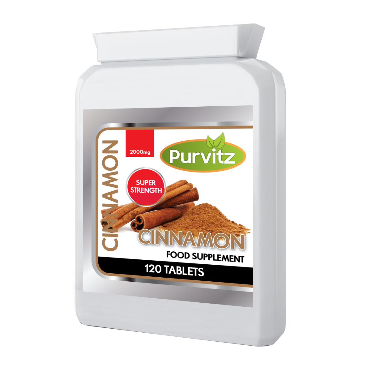 Cinnamon 2000mg Weight Loss Blood Sugar Digestive Slimming Tablets