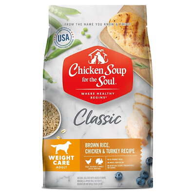 Chicken Soup for The Soul Weight Care Adult - Brown Rice & Chicken Dry Dog Food