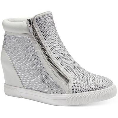 

INC Женские белые повседневные и модные кроссовки Dollie 8.5 Medium (B,M) BHFO 8271, White multi