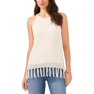 Vince Camuto Womens Island Oasis Вязаный крючком топ на бретелях Cami BHFO 1893