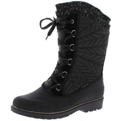 

Женские зимние термосапоги Baretraps Stark Black, обувь 9, средний (B,M) BHFO 5793, Черный, Stark