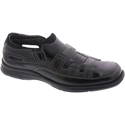 Мужские туфли-лодочки Stacy Adams SEBRING черного цвета из искусственной кожи 8.5 Medium (D) BHFO 9203