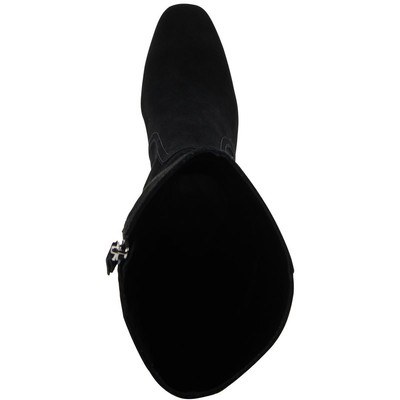 

Женские замшевые сапоги до колена с боковой молнией Aqua College Tori BHFO 7038, Black suede, Tori