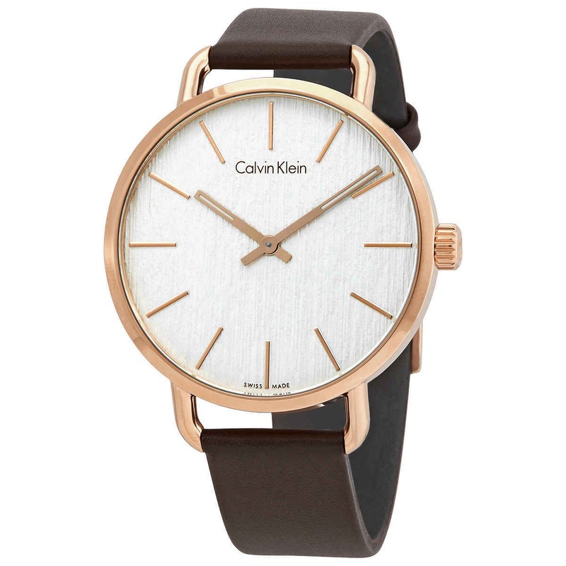 Calvin Klein Even Quartz Silver Dial Men Watch K7B216G6