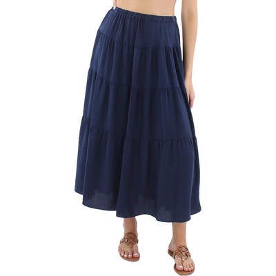 

Женская многоярусная длинная дневная юбка макси Riley - Rae BHFO 0746