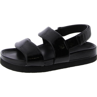 Женские босоножки Vince Gemini черного цвета на плоской подошве 9 Medium (B,M) BHFO 9638