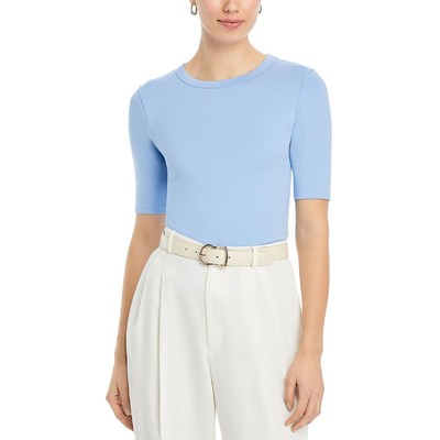 Женская футболка Boss Efita Blue из модала с круглым вырезом L BHFO 8336