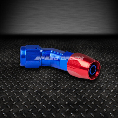 -4AN AN4 4-ПОВОРОТНЫЙ НА 45 ГРАДУСОВ КОНЕЦ ШЛАНГА МАСЛЯНОЙ/ТОПЛИВНОЙ/ГАЗОВОЙ МАГИСТРАЛИ С НАРУЖНЫМ/ВНУТРЕННИМ ФИТИНГОМ