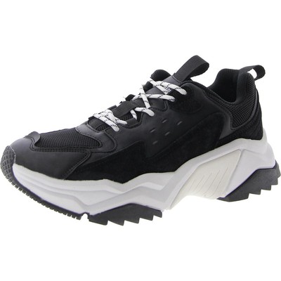 Мужские кроссовки для бега и тренировок Steve Madden Wando B/W 9 Medium (D) BHFO 9551