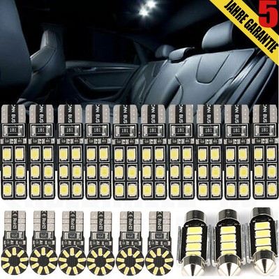 Smd Led Innenraumbeleuchtung Fiat 500 Ab 07 Xenon Weiss Innenbeleuchtung Set Auto Motorrad Teile Lampen Led Valtek Cl