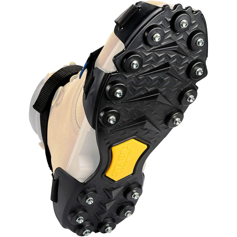 Stabil STABILicers Maxx2 High Performance Snow and Ice Cleats - Black/Yellow