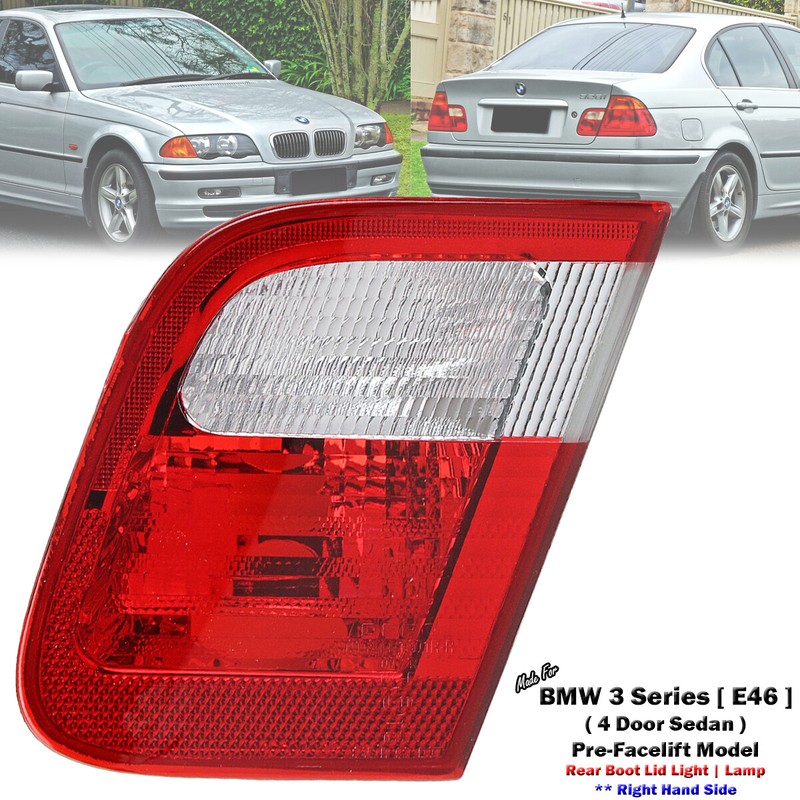 Rear Right Boot Lid Tail Light Lamp For BMW E46 320i 323i 325i 4DR 1998-2001'