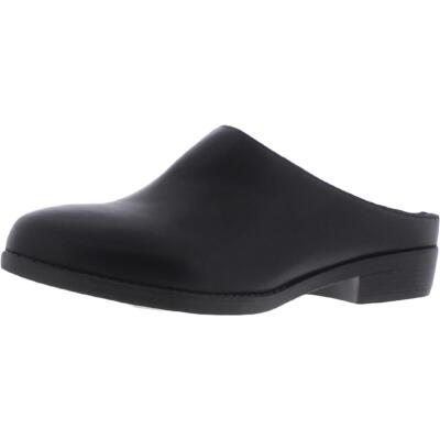

Женские черные кожаные туфли-мюли David Tate Margo, ширина 8 (C,D,W) BHFO 2652, Black nappa leather, Margo