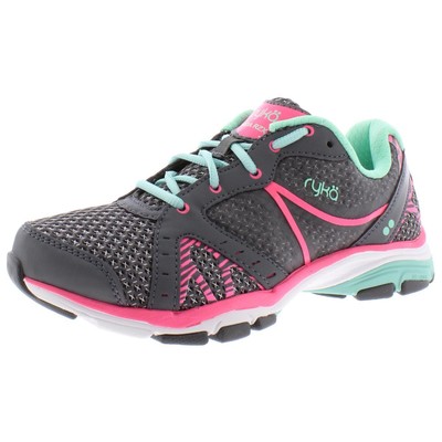 

Кроссовки для бега Ryka Womens Vida RXZ Grey Mesh 9 Medium (B,M) BHFO 1657, Gray/pink/mint, Vida RXZ