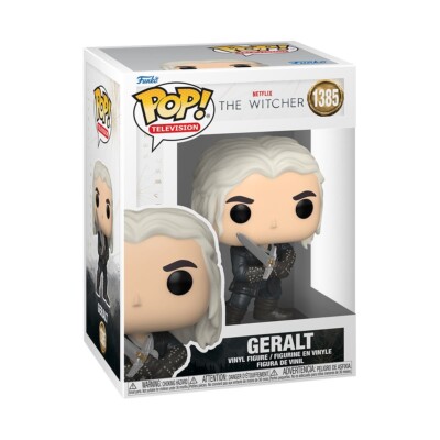 Funko POP! Television # 1385 Netflix The Witcher GERALT  w/ Sword Vinyl Figure