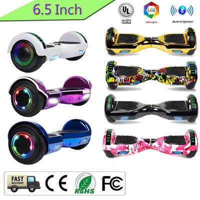 Two Flash Wheel Self Balance Electric Bluetooth Scooter + Ba