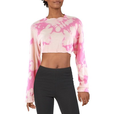 Женская футболка с круглым вырезом и розовым галстуком Intimately Free People XS/S BHFO 9710