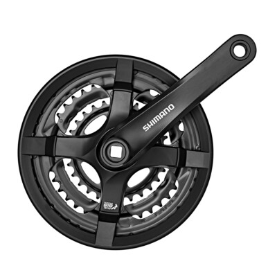 Shimano Kurbelgarnitur FC-TY501 für 6-7-8 fach, 42 oder 48 Zähne
