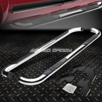 FOR 99-16 FORD F250-F550 SD CREW CAB CHROME 3'' SIDE STEP NERF BAR RUNNING BOARD