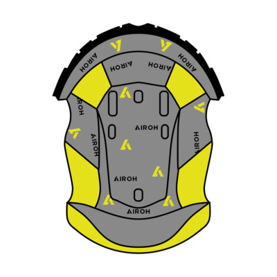 Kopfhörer Grau Innen- Helm AIROH Twist 2.0 Größe L