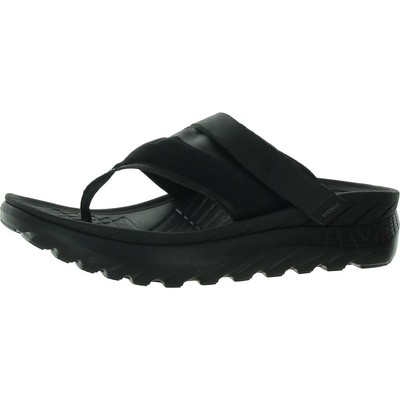 Женские шлепанцы-стринги Vionic Womens Restore II черного цвета, 6 средних размеров (B,M) BHFO 8645