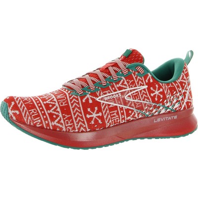 

Мужские кроссовки Brooks Levitate 5 красные для спорта и тренировок 9 Medium (D) BHFO 7771, Red/white/green, Levitate 5