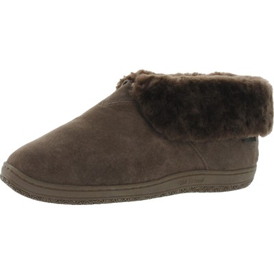 

Коричневые тапочки Old Friend Mens Bootee 13,5 Extra Wide (E+, WW) BHFO 1317, Chocolate/chocolate, Bootee