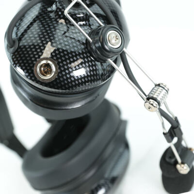 H41 Behind The Head Headset w/ Adapter Cable for Rugged Radios, Kenwood, Racing