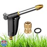 Garden Hose Nozzle, High Pressure Water Hose Nozzle Sprayer Gun, Head Fits all 3/4”Garden Hose Thread,for Washing Cars, Lawn and Garden,Watering Plants, Outdoor Fun and Showering Pets,Cleaning