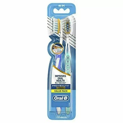 Oral-B Pro-Health Clinical Pro-Flex Toothbrush with Flexing Sides, 40S, Soft, 2