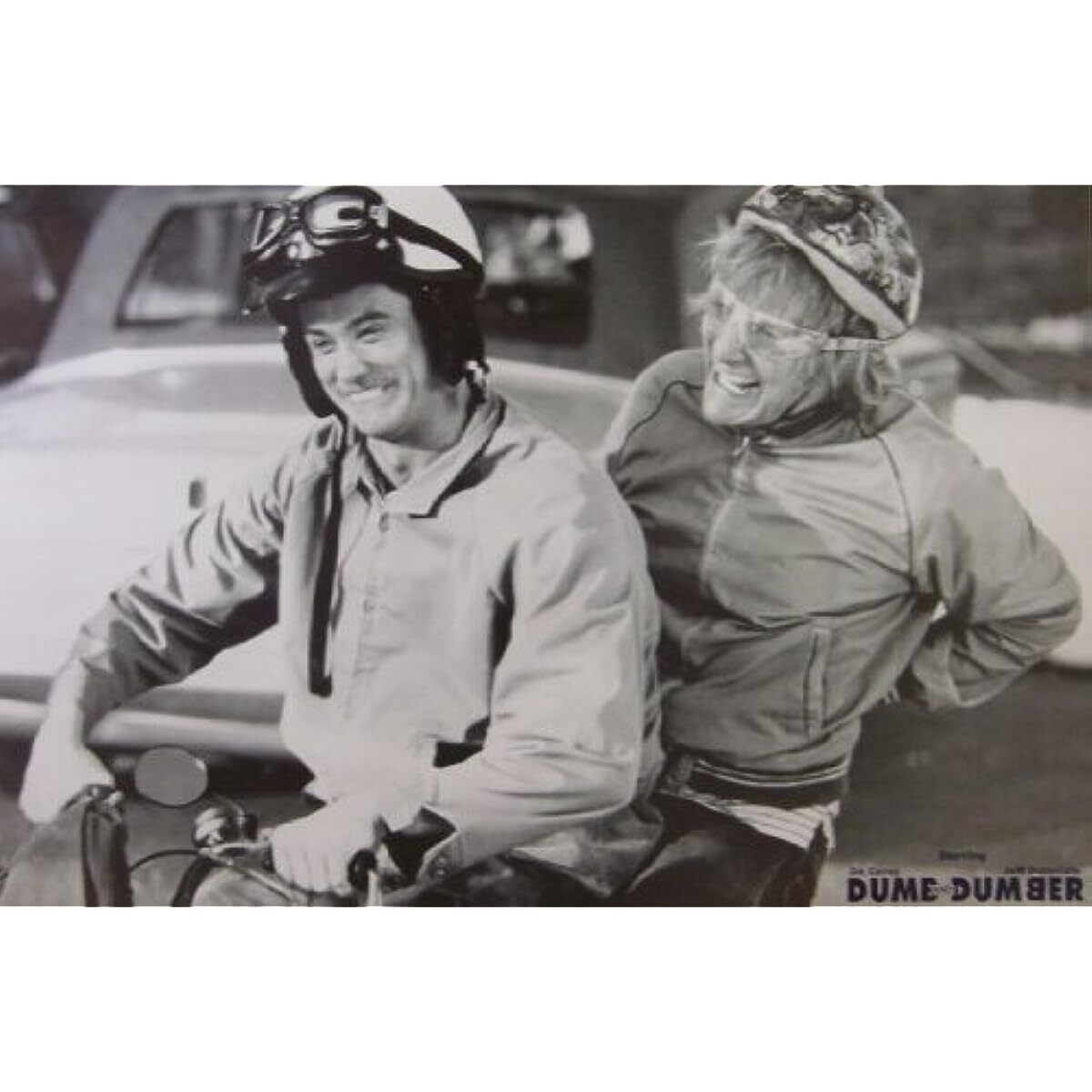 Dumb And Dumber Movie Harry And Lloyd On Scooter Poster Prin