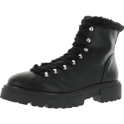 

Steven New York Womens Aricia Winter Casual Shearling Boots BHFO 4946, Черный, Aricia