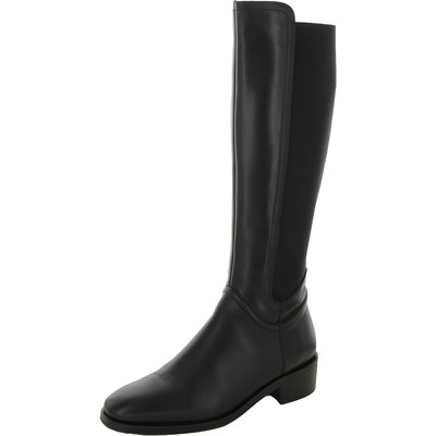 

Женские черные сапоги до колена Aquatalia с круглым носком Обувь 10 Medium (B,M) BHFO 2977, Черный