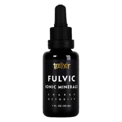 ^ Teelixir Fulvic Ionic Minerals Charge Detoxify 30mL