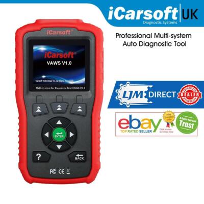 iCarsoft VAWS V1.0 2024 - For VW Audi Seat Skoda Car Diagnostic Scan Tool - UK