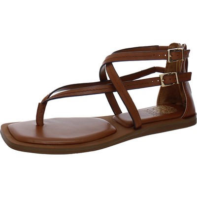 

Женские сандалии-стринги Vince Camuto Brenndie Tan, размер 8, средний (B,M) BHFO 1586, Warm caramel