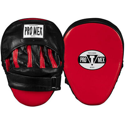 Title Boxing Pro Mex Pantera Curved Punch Mitts 3.0 - Black/Red