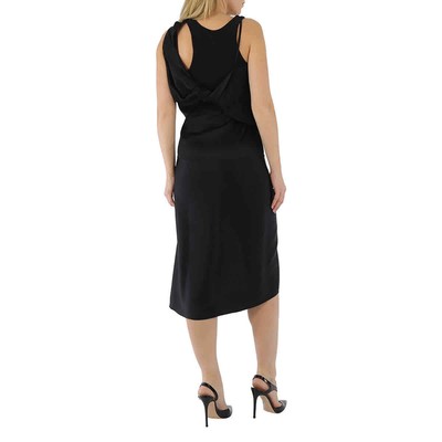Pre-owned Atlein Ladies Black Hybrid Dress