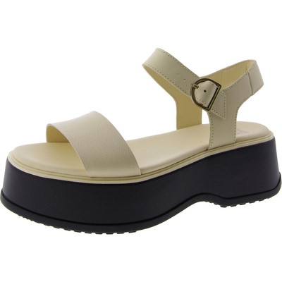 Ремешок на щиколотке из искусственной кожи Sorel Womens Dayspring White 9 Medium (B,M) BHFO 5386