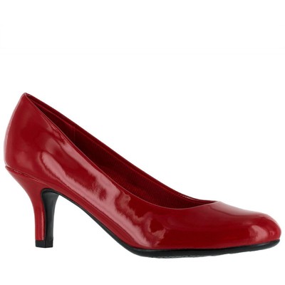

Женские лакированные туфли без шнуровки Easy Street Passion BHFO 0456, Red patent, Passion